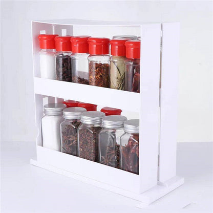 Kitchen Spice Storage Rack Organizer