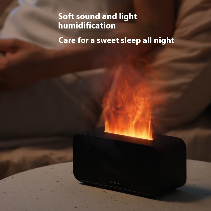 Aroma Diffuser With Flame Effect