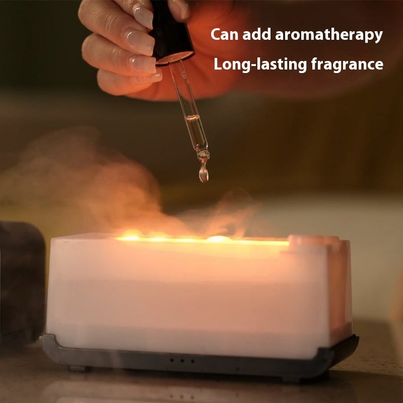 Aroma Diffuser With Flame Effect