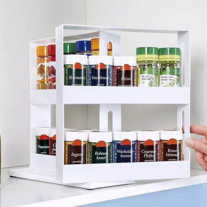 Kitchen Spice Storage Rack Organizer